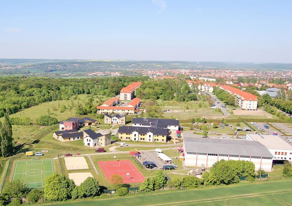 Euroville Jugend- Und Sporthotel Naumburg (Saale) Exterior foto